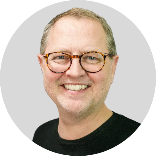 Profile picture of a man wearing glasses and a black shirt Profile picture of a man wearing glasses and a black shirt