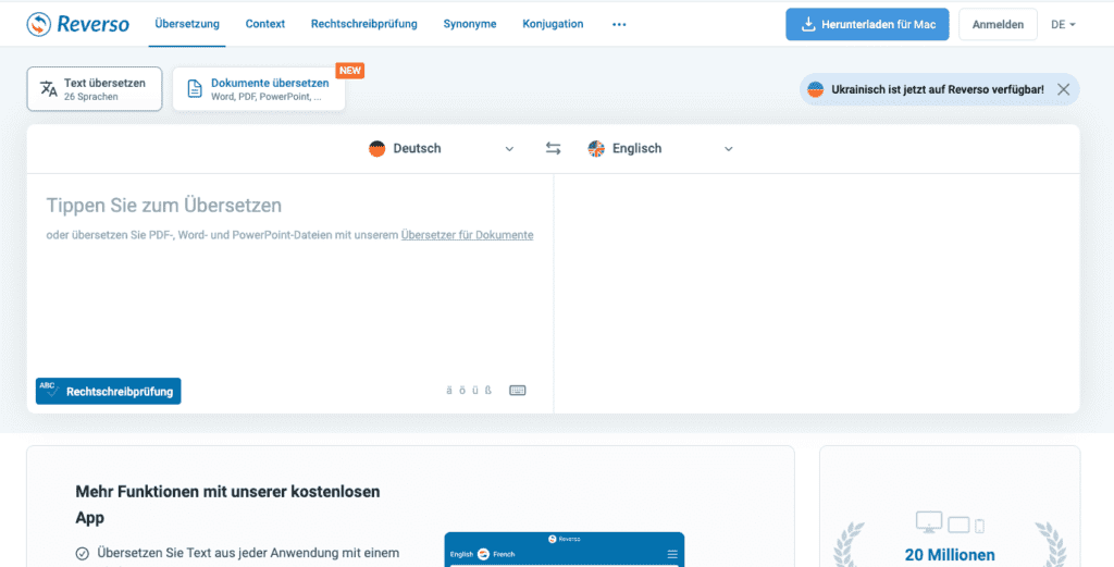Website Reverso