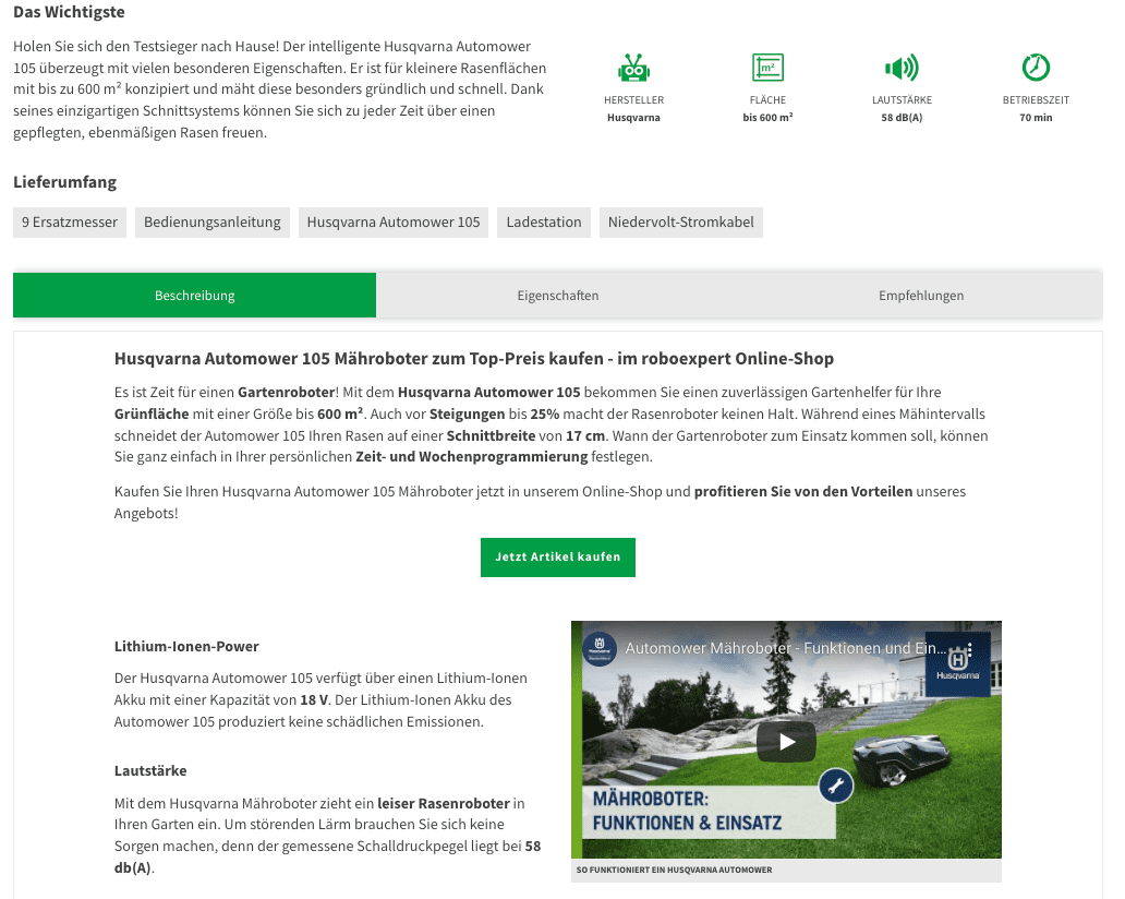 tink Beispieltext